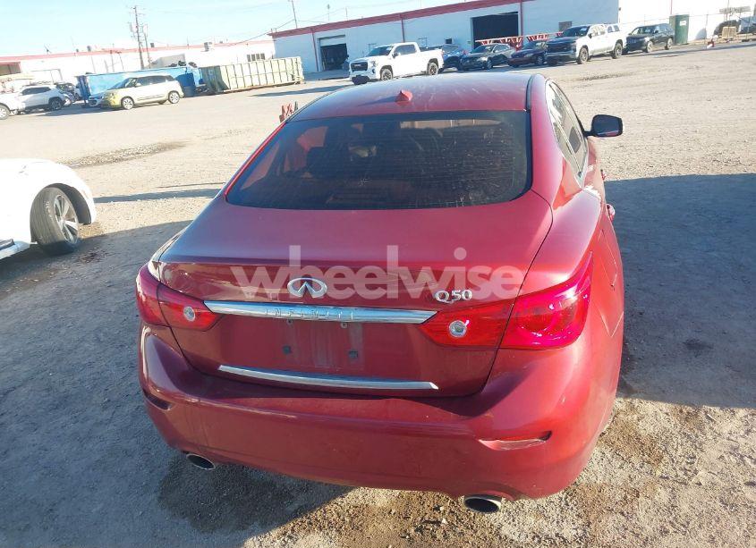 Photo 17 of 2014 Infiniti Q50 PREMIUM (VIN JN1BV7AP7EM679430)