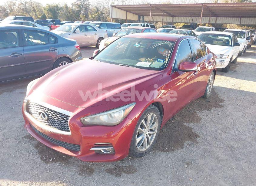 Photo 2 of 2014 Infiniti Q50 PREMIUM (VIN JN1BV7AP7EM679430)