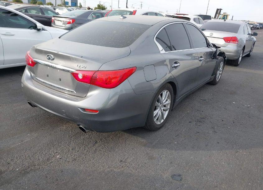 Photo 4 of 2014 Infiniti Q50 PREMIUM (VIN JN1BV7AP7EM681226)