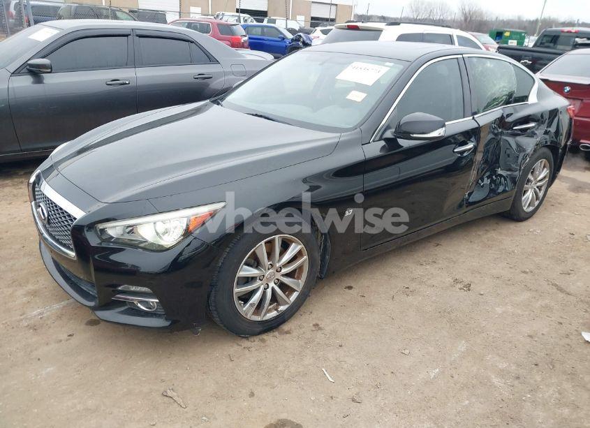 Photo 2 of 2014 Infiniti Q50 PREMIUM (VIN JN1BV7AP7EM691187)