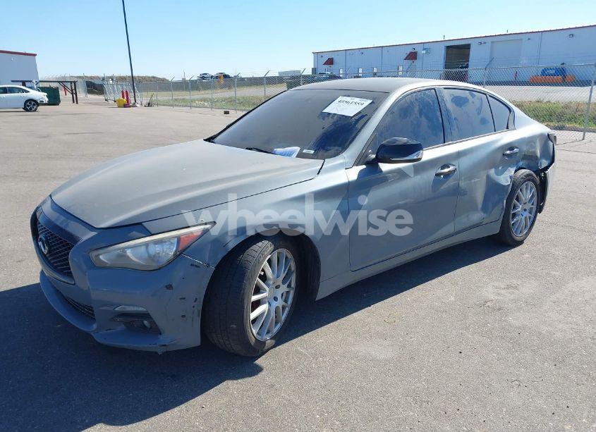 Photo 2 of 2014 Infiniti Q50 PREMIUM (VIN JN1BV7AP7EM693425)
