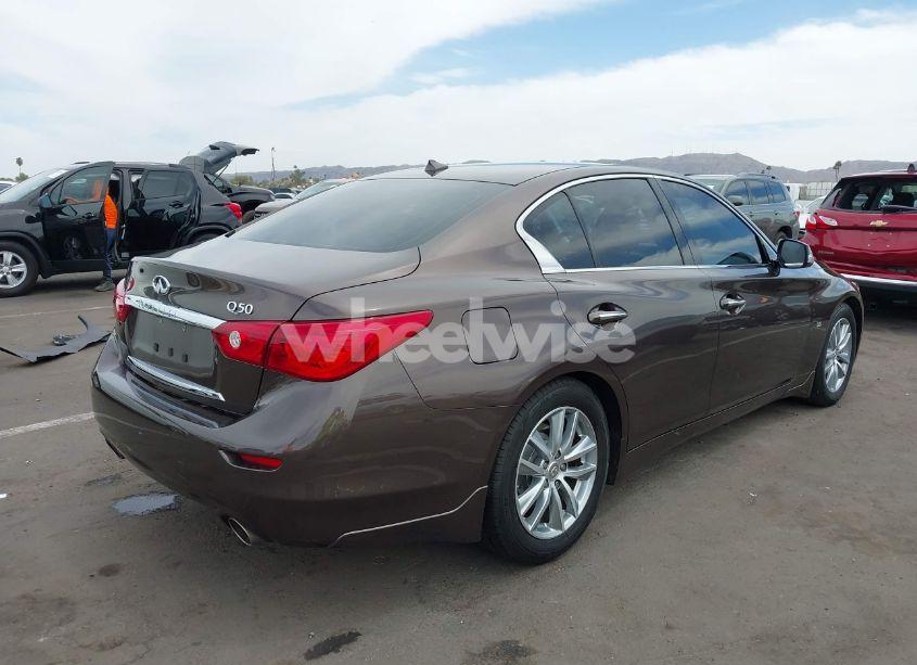 Photo 4 of 2015 Infiniti Q50 PREMIUM (VIN JN1BV7AP7FM349885)