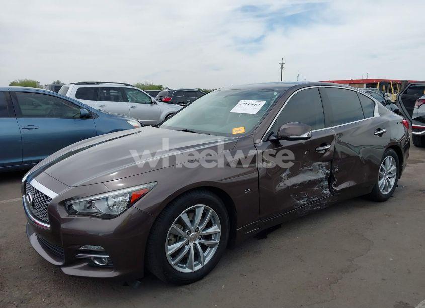 Photo 6 of 2015 Infiniti Q50 PREMIUM (VIN JN1BV7AP7FM349885)