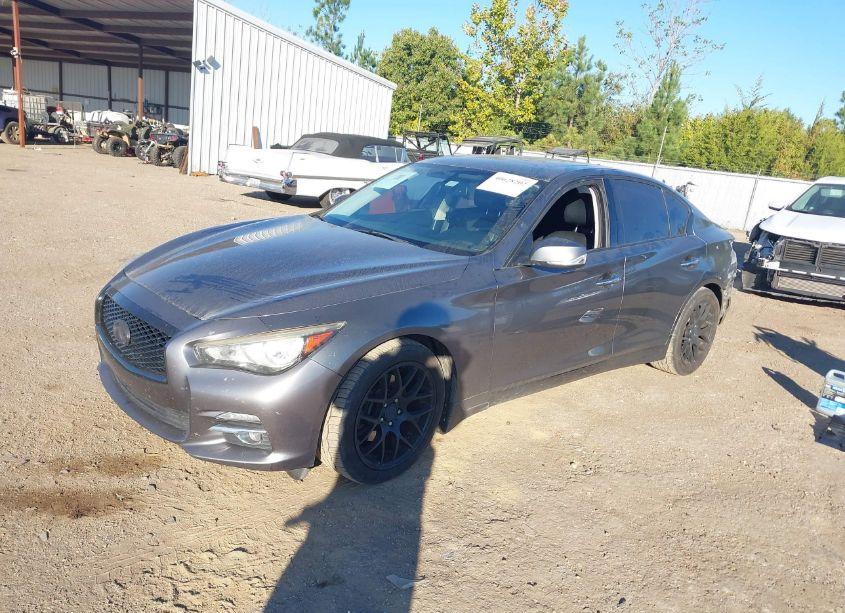 Photo 2 of 2014 Infiniti Q50 PREMIUM (VIN JN1BV7AP8EM674835)