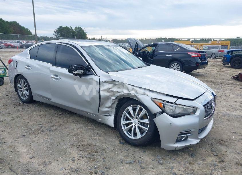 2014 Infiniti Q50 PREMIUM (VIN JN1BV7AP8EM677511) main photo