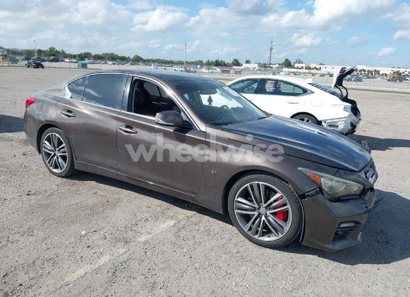 2014 Infiniti Q50 SPORT (VIN JN1BV7AP8EM679470) main photo