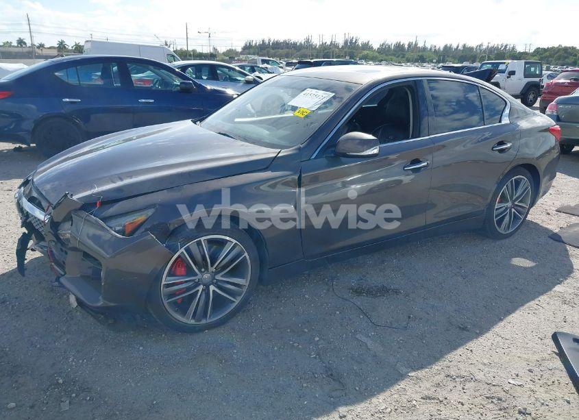 Photo 2 of 2014 Infiniti Q50 SPORT (VIN JN1BV7AP8EM679470)