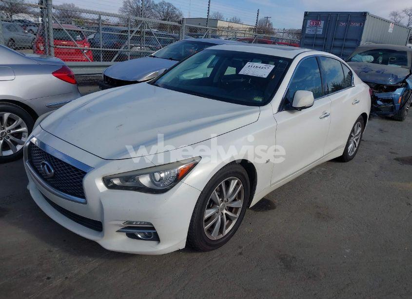 Photo 2 of 2014 Infiniti Q50 PREMIUM (VIN JN1BV7AP8EM688475)