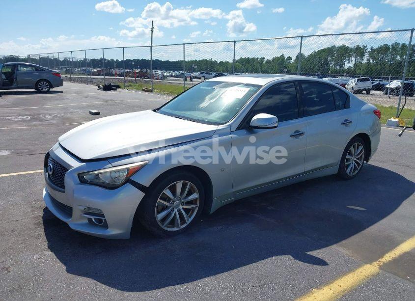 Photo 2 of 2014 Infiniti Q50 PREMIUM (VIN JN1BV7AP8EM691795)