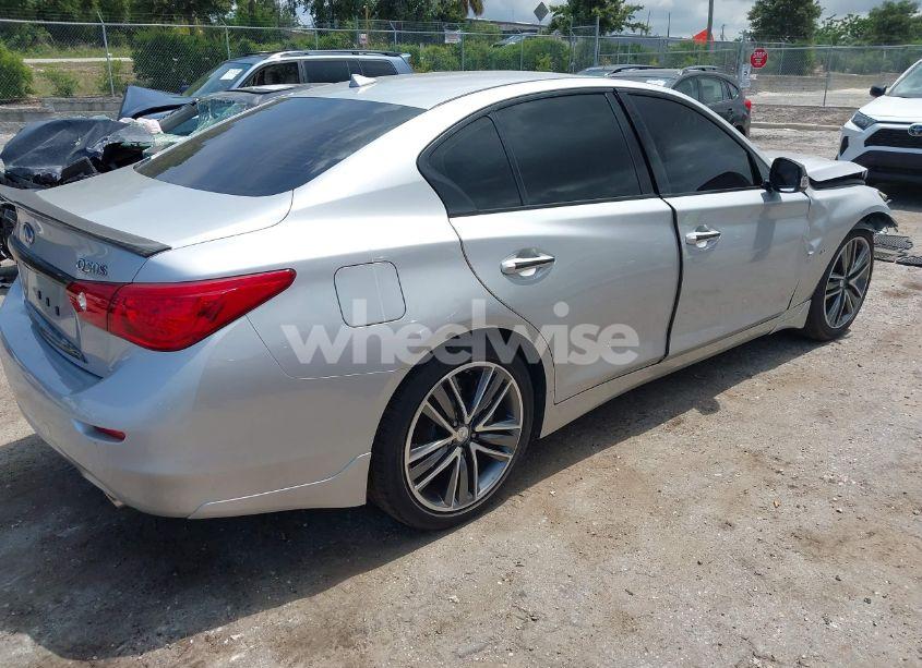 Photo 4 of 2015 Infiniti Q50 SPORT (VIN JN1BV7AP8FM335266)