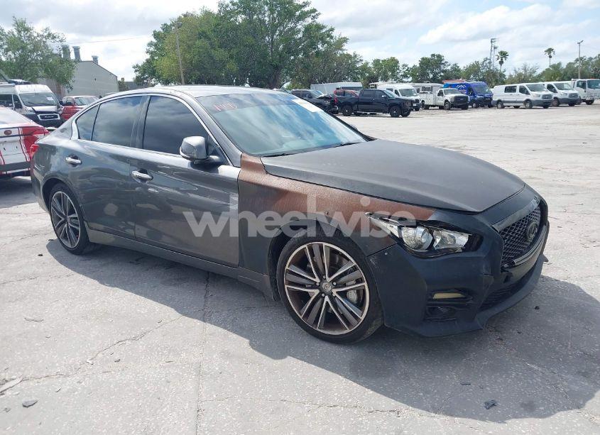 2015 Infiniti Q50 SPORT (VIN JN1BV7AP8FM352195) main photo