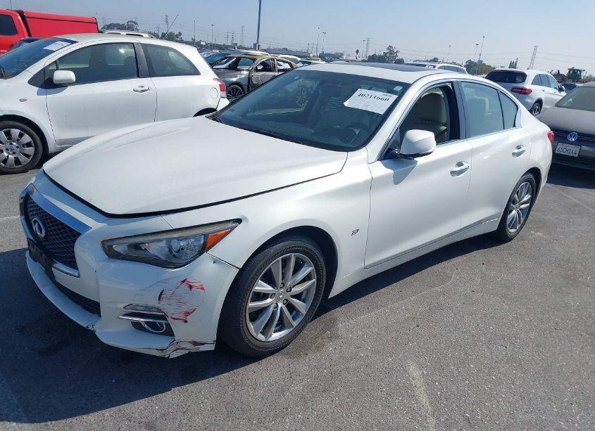 Photo 2 of 2014 Infiniti Q50 PREMIUM (VIN JN1BV7AP9EM677968)