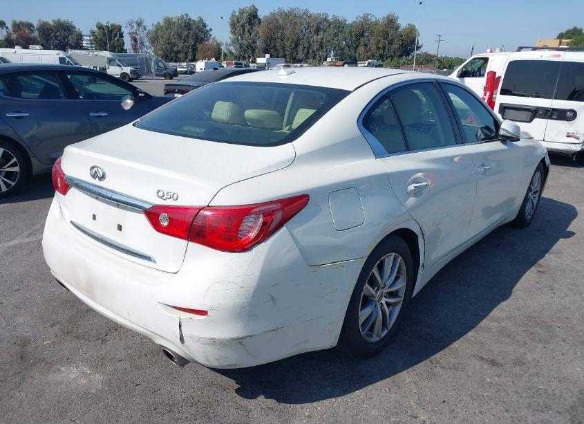 Photo 4 of 2014 Infiniti Q50 PREMIUM (VIN JN1BV7AP9EM677968)