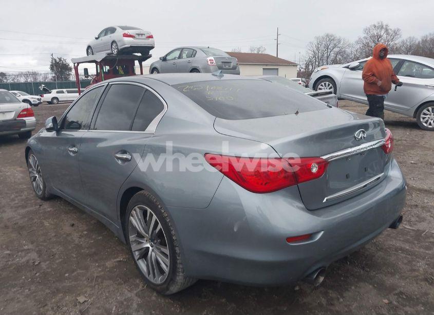 Photo 3 of 2014 Infiniti Q50 SPORT (VIN JN1BV7AP9EM680322)