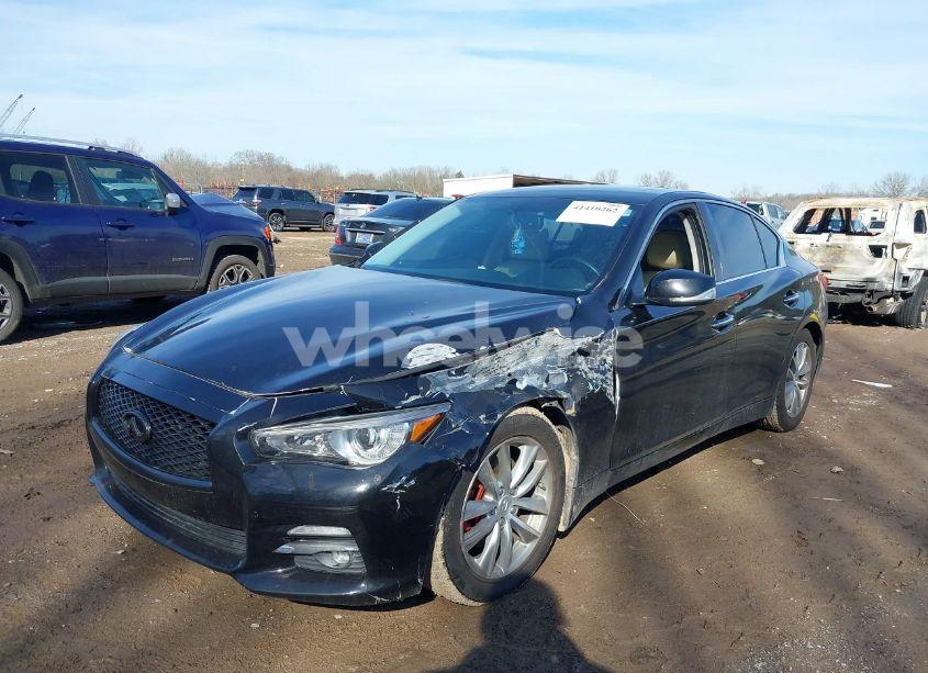Photo 2 of 2015 Infiniti Q50 PREMIUM (VIN JN1BV7AP9FM330139)