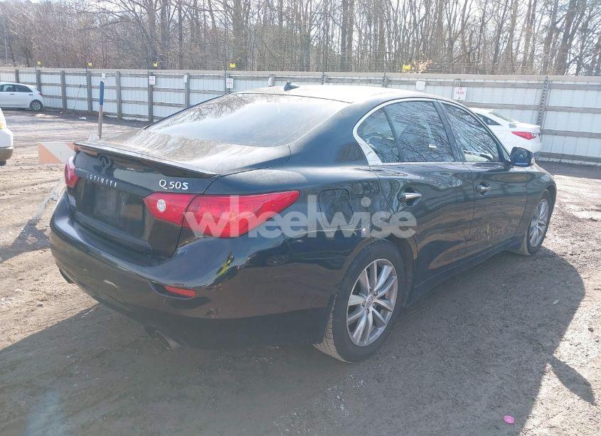 Photo 4 of 2015 Infiniti Q50 PREMIUM (VIN JN1BV7AP9FM330139)