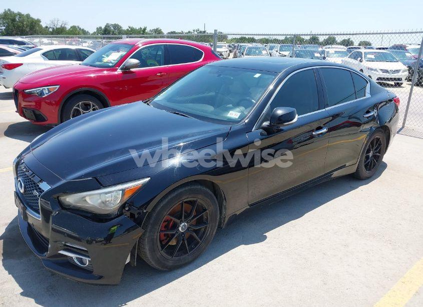 Photo 2 of 2015 Infiniti Q50 PREMIUM (VIN JN1BV7AP9FM335745)