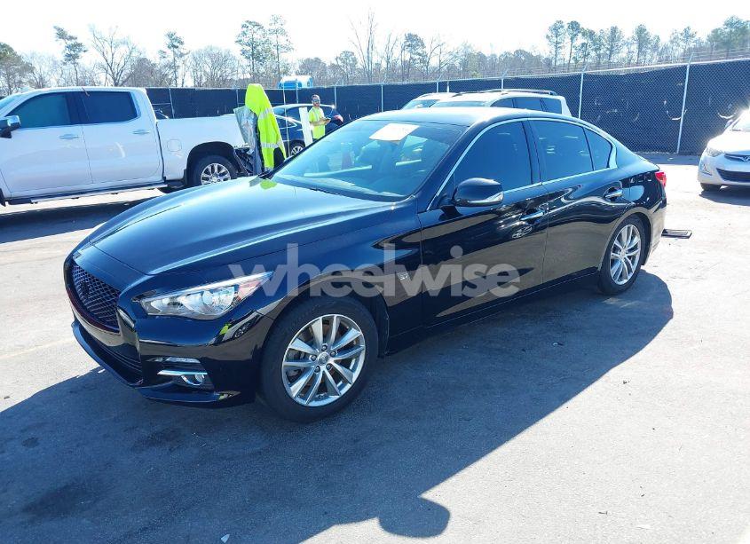 Photo 2 of 2014 Infiniti Q50 PREMIUM (VIN JN1BV7APXEM682127)