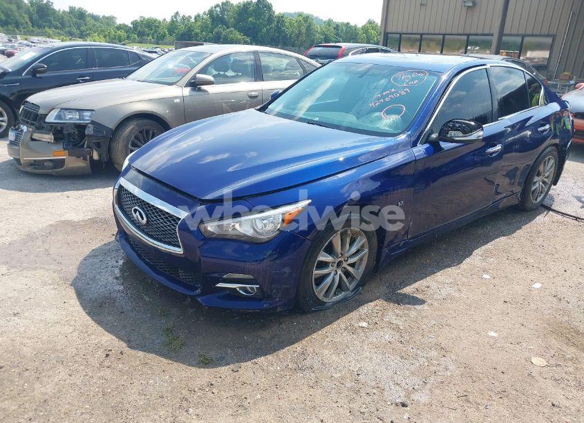 Photo 2 of 2014 Infiniti Q50 PREMIUM (VIN JN1BV7APXEM682189)
