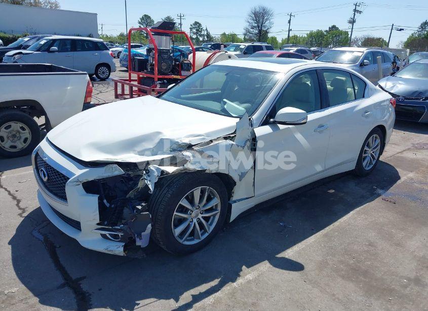 Photo 2 of 2014 Infiniti Q50 PREMIUM (VIN JN1BV7APXEM691474)
