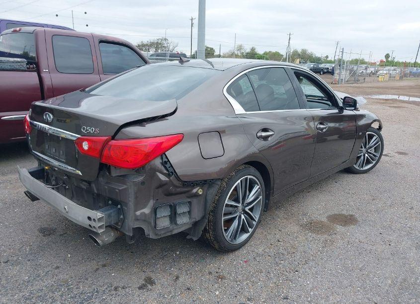 Photo 4 of 2015 Infiniti Q50 SPORT (VIN JN1BV7APXFM335169)