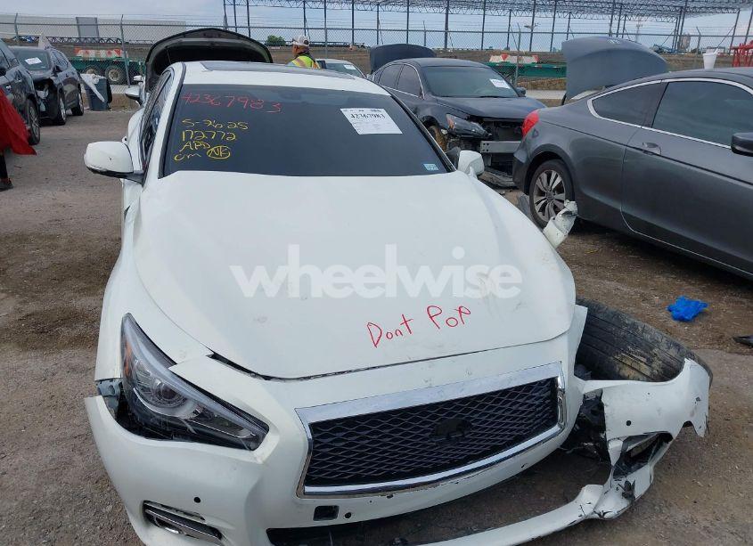 Photo 12 of 2015 Infiniti Q50 SPORT (VIN JN1BV7APXFM352327)