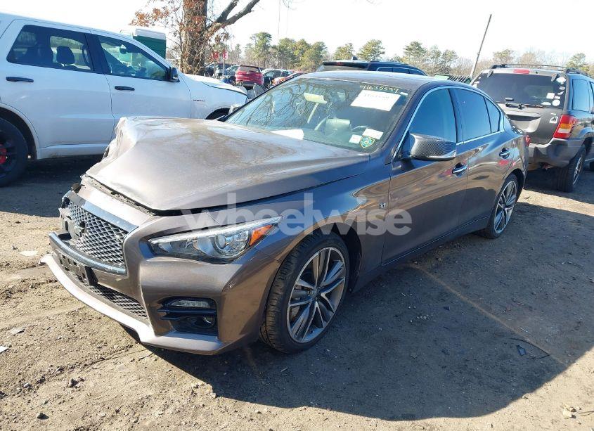Photo 2 of 2014 Infiniti Q50 SPORT (VIN JN1BV7AR0EM682316)