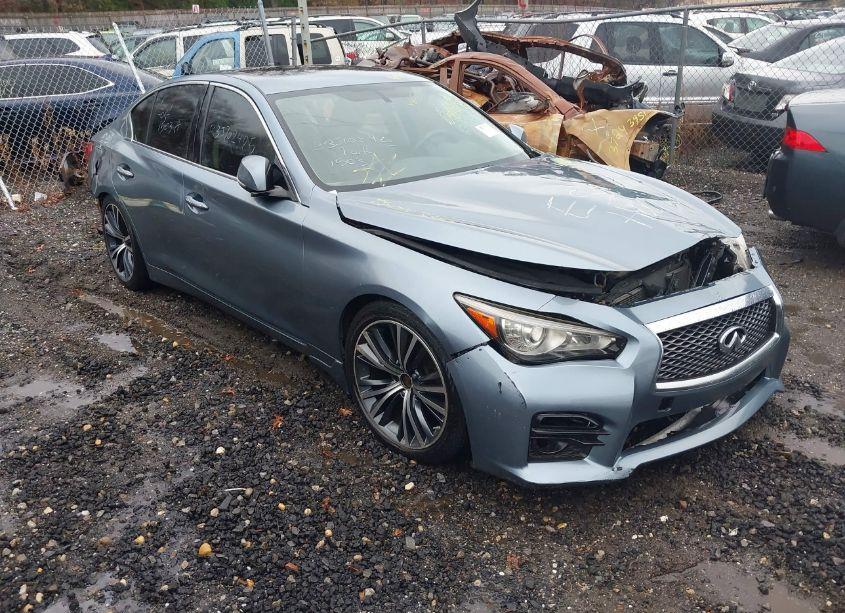 2014 Infiniti Q50 PREMIUM (VIN JN1BV7AR0EM684258) main photo