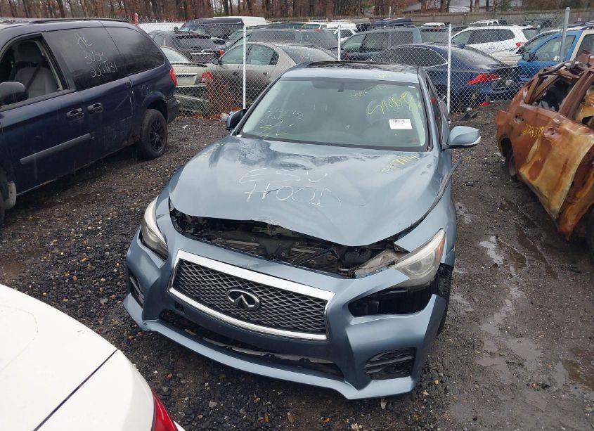 Photo 11 of 2014 Infiniti Q50 PREMIUM (VIN JN1BV7AR0EM684258)