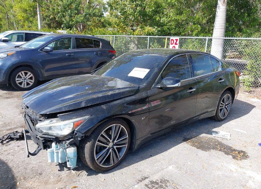 Photo 2 of 2014 Infiniti Q50 PREMIUM (VIN JN1BV7AR0EM685457)