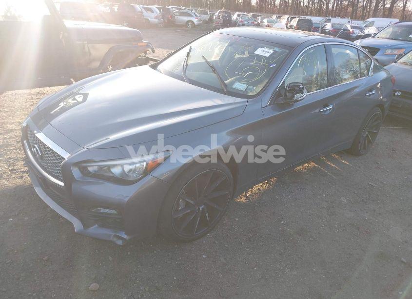 Photo 2 of 2014 Infiniti Q50 SPORT (VIN JN1BV7AR0EM689590)