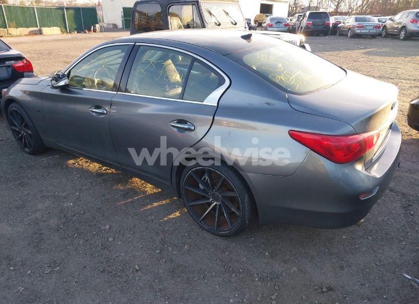 Photo 3 of 2014 Infiniti Q50 SPORT (VIN JN1BV7AR0EM689590)