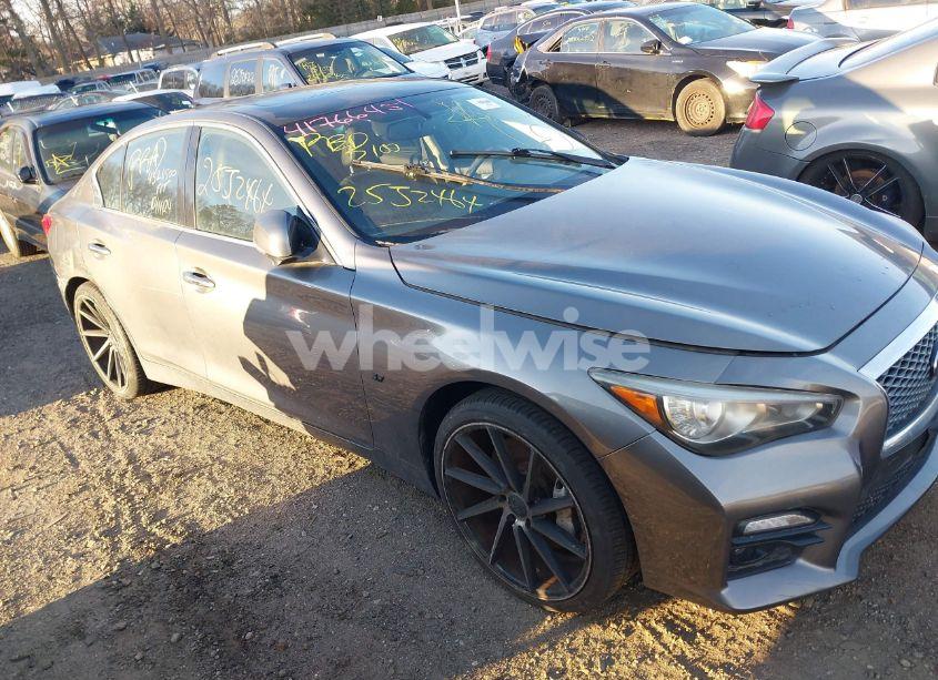 Photo 6 of 2014 Infiniti Q50 SPORT (VIN JN1BV7AR0EM689590)