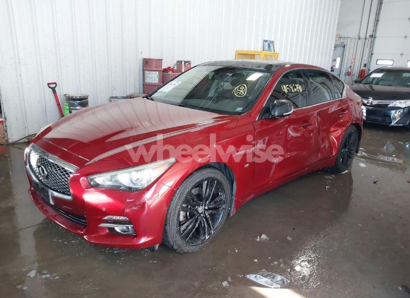 Photo 2 of 2014 Infiniti Q50 PREMIUM (VIN JN1BV7AR0EM692635)