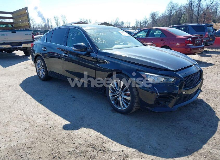 2014 Infiniti Q50 SPORT (VIN JN1BV7AR0EM694711) main photo