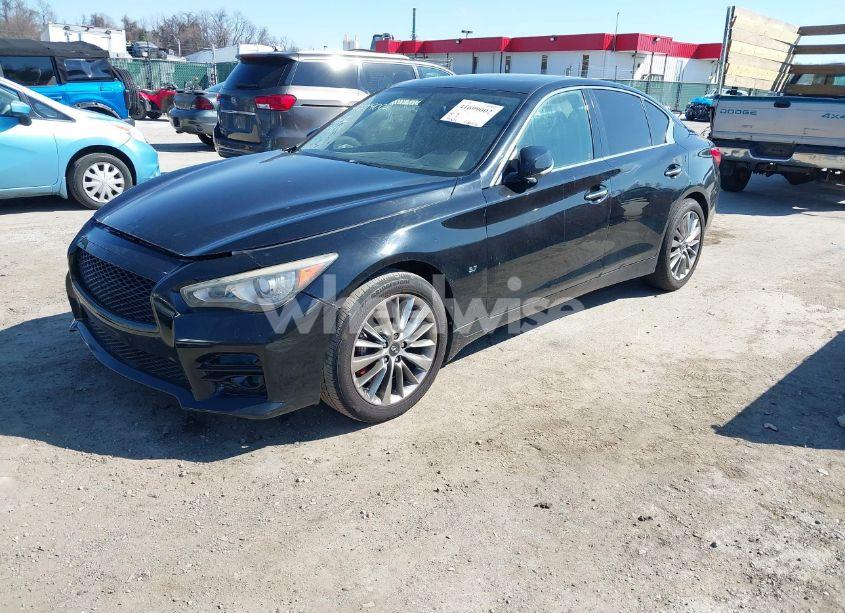 Photo 2 of 2014 Infiniti Q50 SPORT (VIN JN1BV7AR0EM694711)