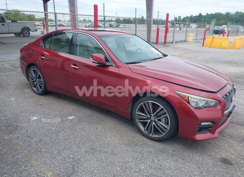 2014 Infiniti Q50 SPORT (VIN JN1BV7AR0EM706730) main photo