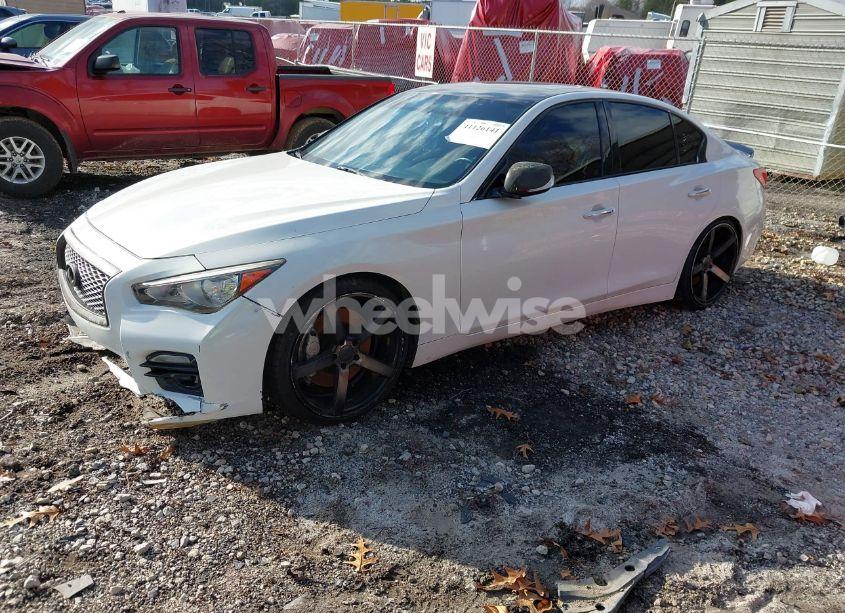 Photo 2 of 2014 Infiniti Q50 PREMIUM/SPORT (VIN JN1BV7AR0EM707652)