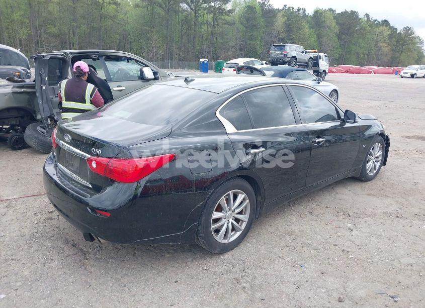 Photo 4 of 2015 Infiniti Q50 PREMIUM (VIN JN1BV7AR1FM417342)