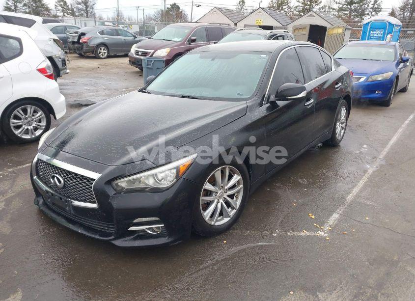 Photo 2 of 2014 Infiniti Q50 PREMIUM (VIN JN1BV7AR2EM687811)