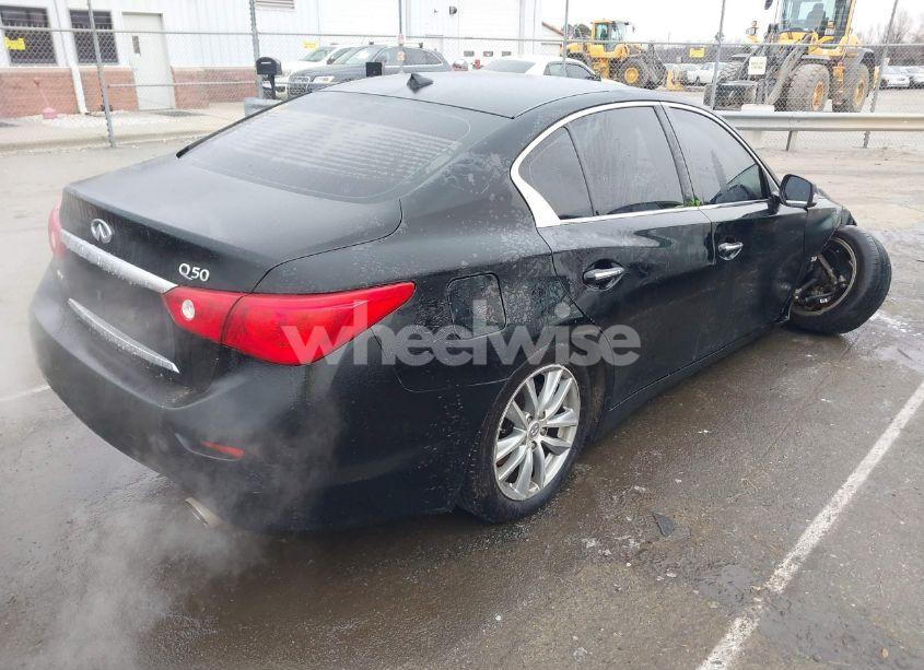 Photo 4 of 2014 Infiniti Q50 PREMIUM (VIN JN1BV7AR2EM687811)