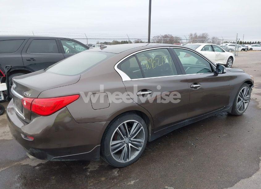 Photo 4 of 2014 Infiniti Q50 (VIN JN1BV7AR2EM702808)