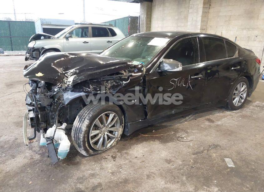 Photo 2 of 2014 Infiniti Q50 PREMIUM (VIN JN1BV7AR2EM704350)