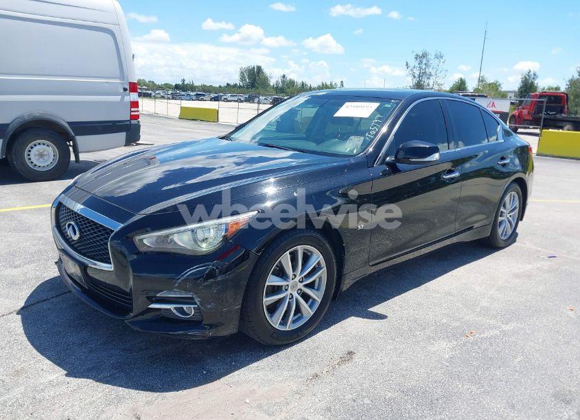 Photo 2 of 2015 Infiniti Q50 PREMIUM (VIN JN1BV7AR2FM408326)