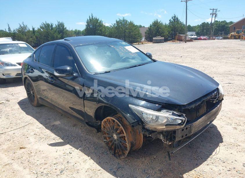 2015 Infiniti Q50 PREMIUM/SPORT (VIN JN1BV7AR2FM410593) main photo