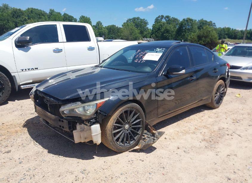 Photo 2 of 2015 Infiniti Q50 PREMIUM/SPORT (VIN JN1BV7AR2FM410593)