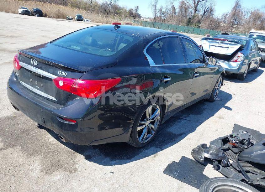 Photo 4 of 2015 Infiniti Q50 PREMIUM (VIN JN1BV7AR2FM416586)
