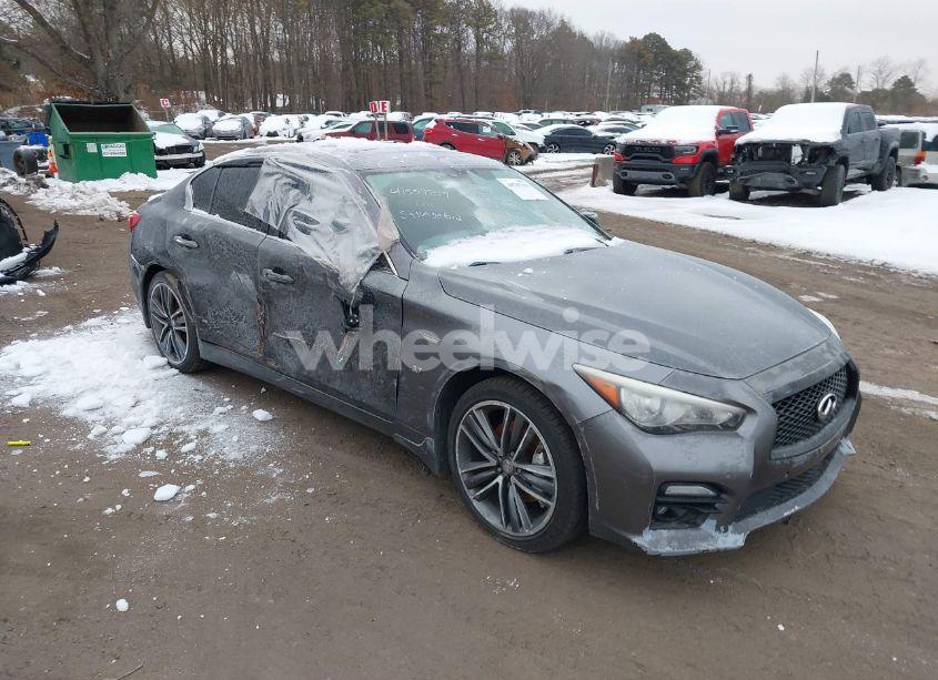 2015 Infiniti Q50 PREMIUM/SPORT (VIN JN1BV7AR2FM416944) main photo