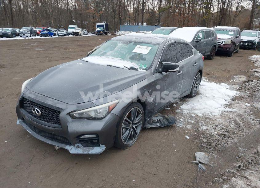 Photo 2 of 2015 Infiniti Q50 PREMIUM/SPORT (VIN JN1BV7AR2FM416944)