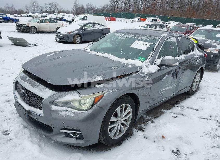 Photo 2 of 2014 Infiniti Q50 PREMIUM (VIN JN1BV7AR3EM685369)